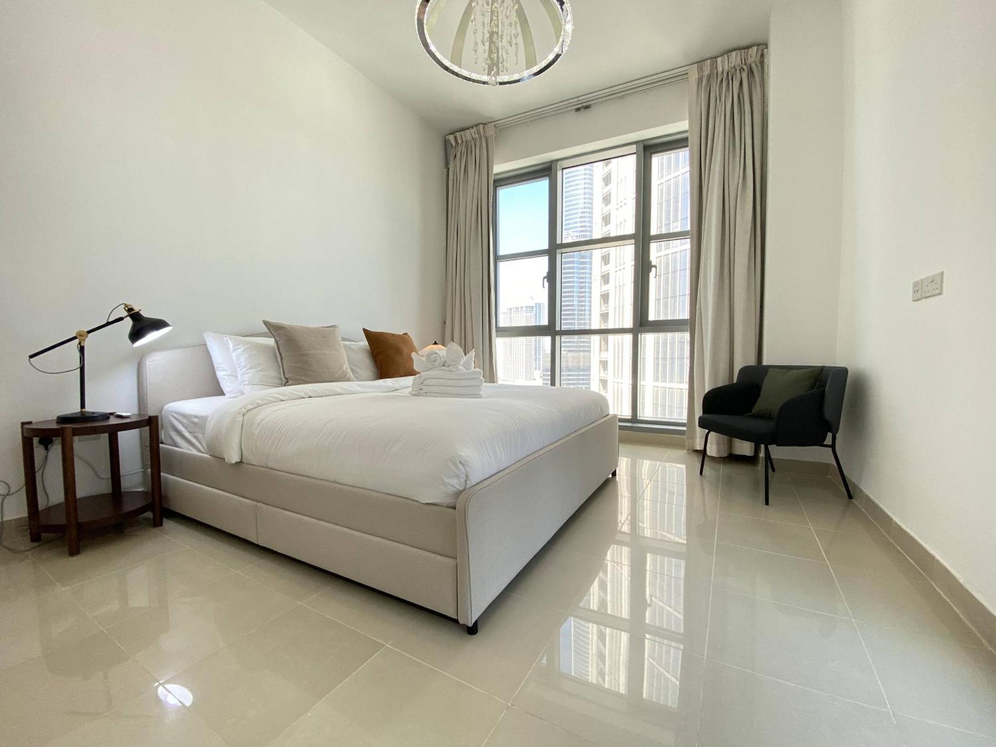 Lux Bnb Standpoint Tower Burj & Fountain Views Dubaï Extérieur photo