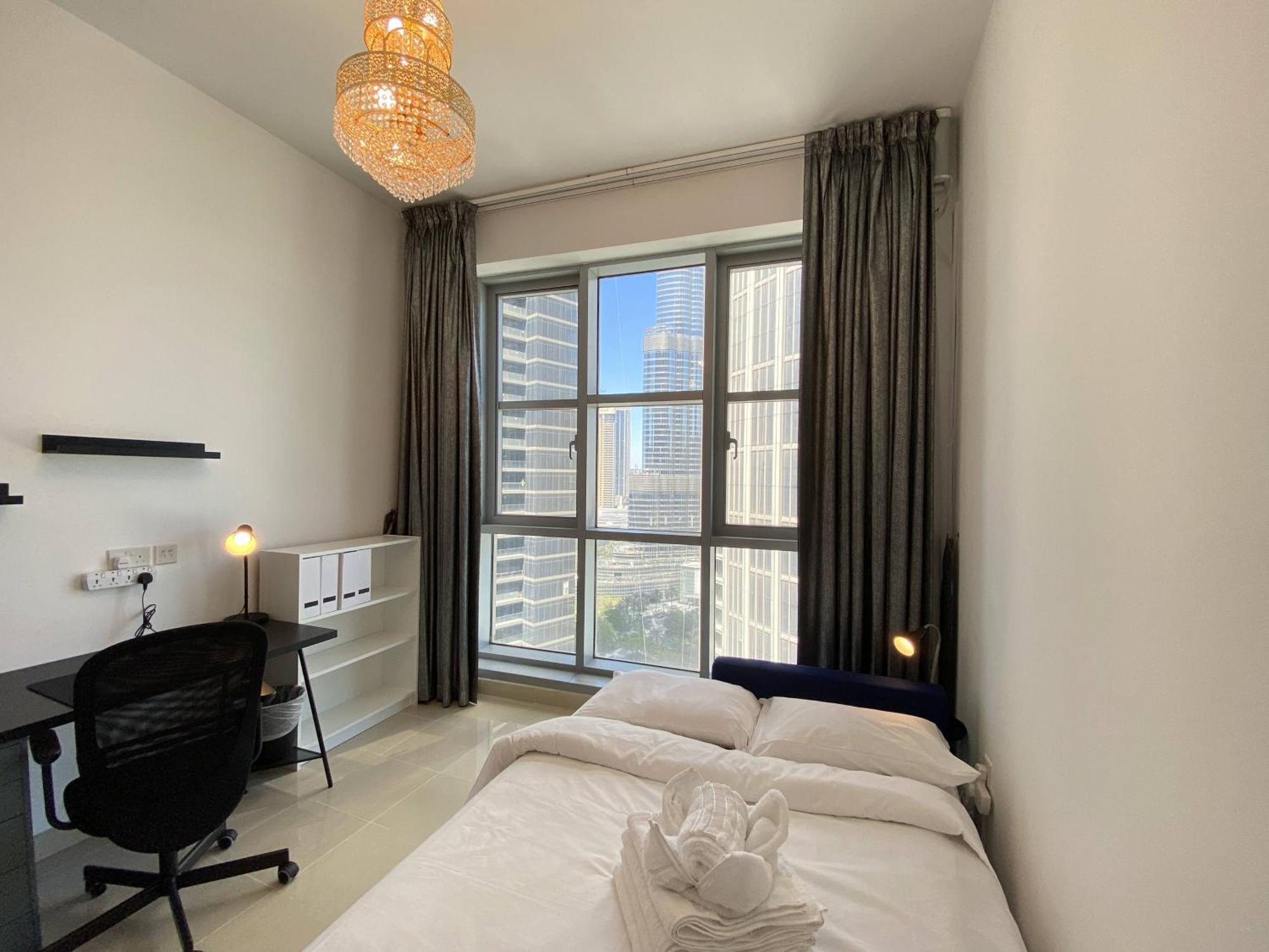 Lux Bnb Standpoint Tower Burj & Fountain Views Dubaï Extérieur photo