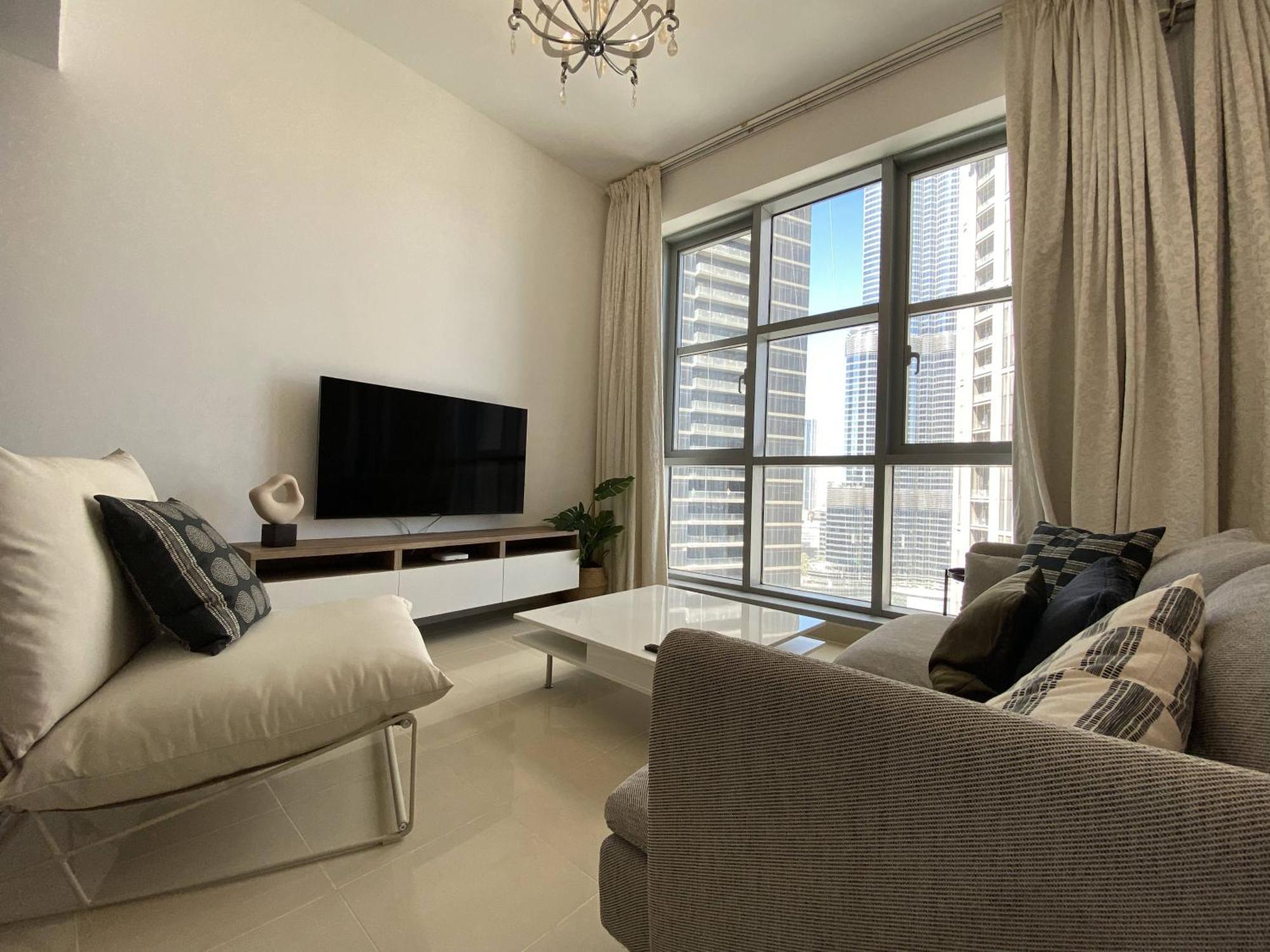Lux Bnb Standpoint Tower Burj & Fountain Views Dubaï Extérieur photo