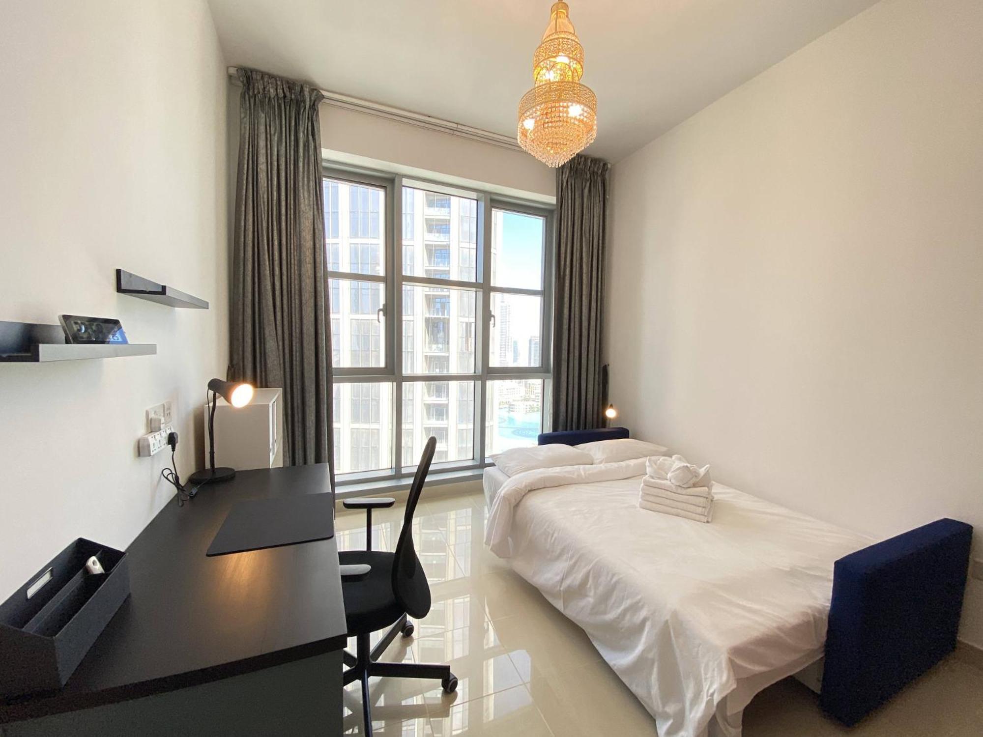 Lux Bnb Standpoint Tower Burj & Fountain Views Dubaï Extérieur photo