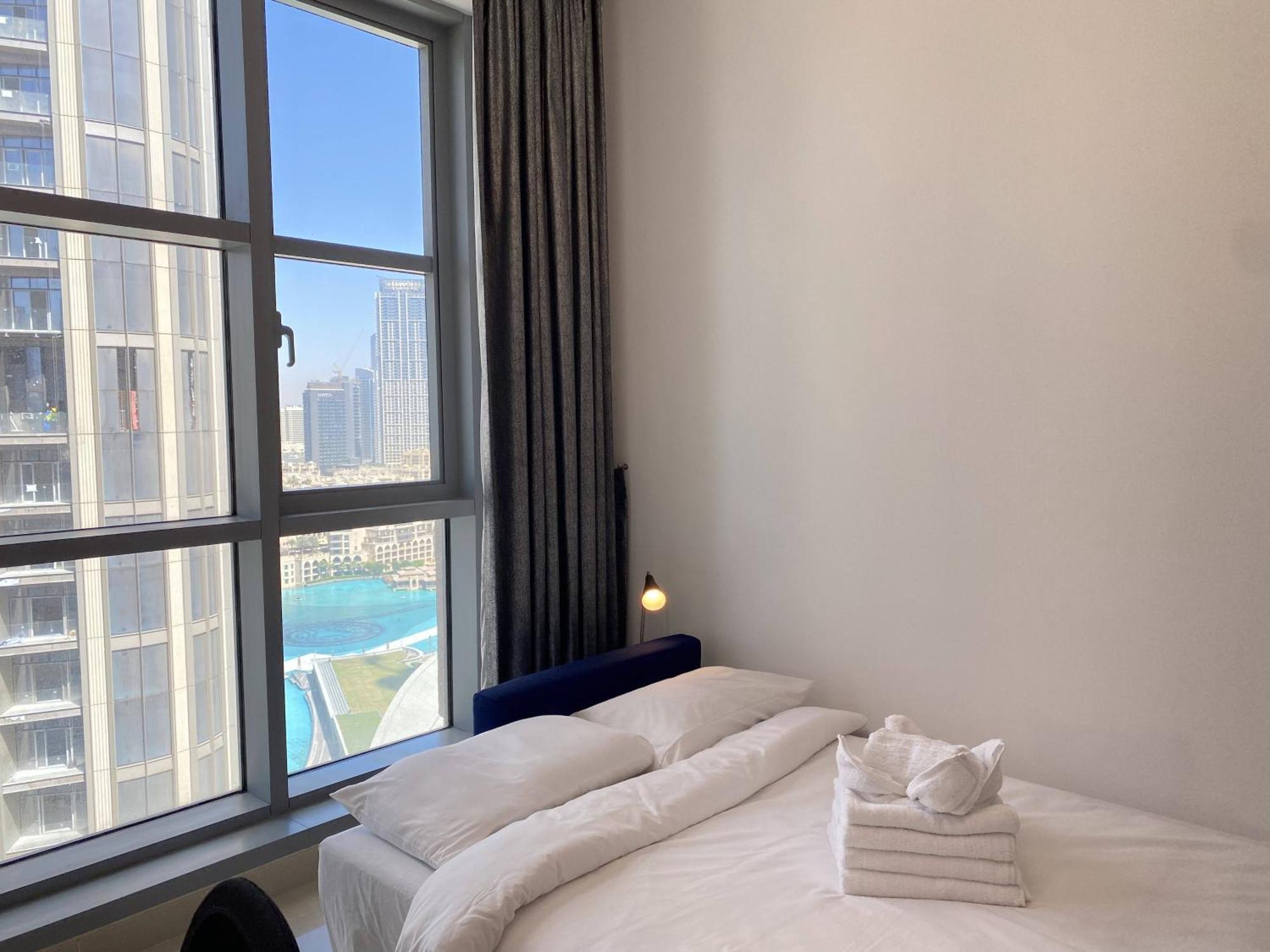 Lux Bnb Standpoint Tower Burj & Fountain Views Dubaï Extérieur photo